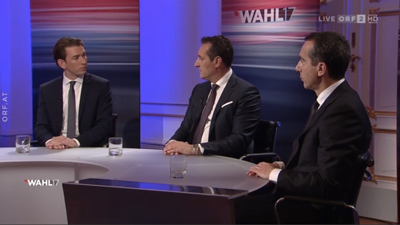 Checkmate or Responsibility: Sebastian Kurz seeking partners, government formation seems far from settled. Credit: orf.at
