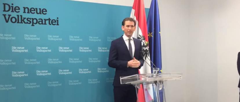 ÖVP leader Sebastian Kurz